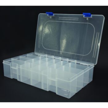 Boite Plastique - 22 Cases XL (36x22.5x9 cm) - SCRATCH TACKLE