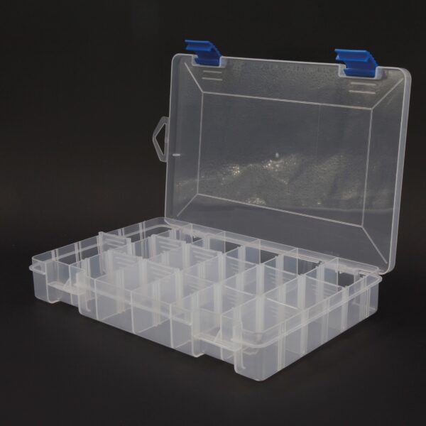 Boite Plastique - 12 Cases (28x19.5x4.5 cm) - SCRATCH TACKLE