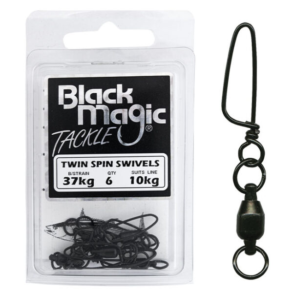 Emerillons Twin Spin Swivels - BLACK MAGIC