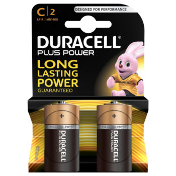 Piles Power Plus C/LR14 - DURACELL