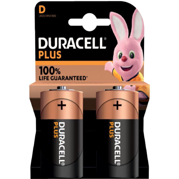 Piles Power Plus D/LR20 - DURACELL