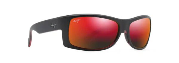 EQUATOR Hawai Lava Noir/Intérieur Rouge - MAUI JIM