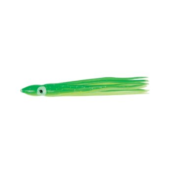 Octopus 11 cm - Vert Jaune (GJ) X5 - FLASHMER