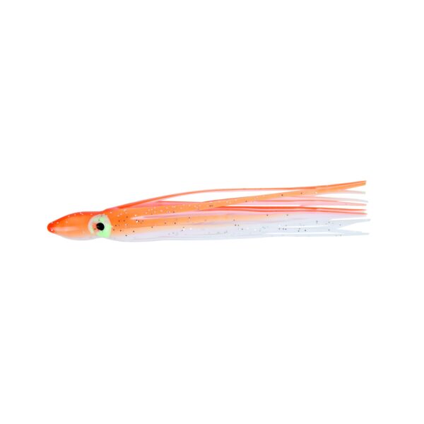 Octopus 6 cm - Orange/Ventre Blanc (O) X5 - FLASHMER