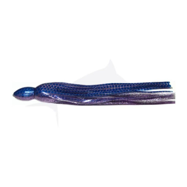 S3 9.5" Purple Blue Dot - BLACK BART