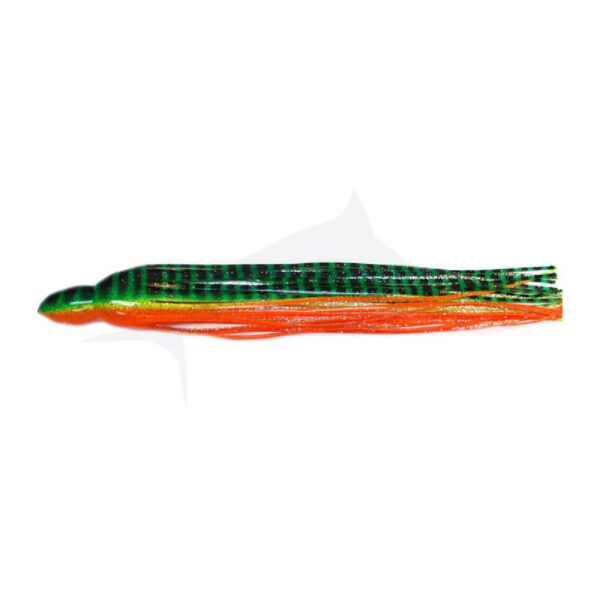 S5 13" Green Orange Tiger - BLACK BART