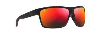 ALENUIHAHA Burgundy Stripe/Hawaii Lava - MAUI JIM
