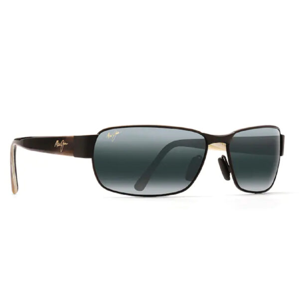 BLACK CORAL Noir Mat/Gris Neutre - MAUI JIM