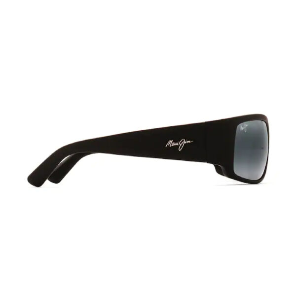 WORLD CUP Caoutchouc Noir Mat/Gris Neutre - MAUI JIM – Image 3
