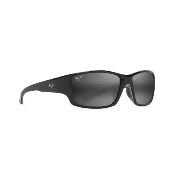 LOCAL KINE Noir Brillant Gris et Marron/Gris Neutre - MAUI JIM