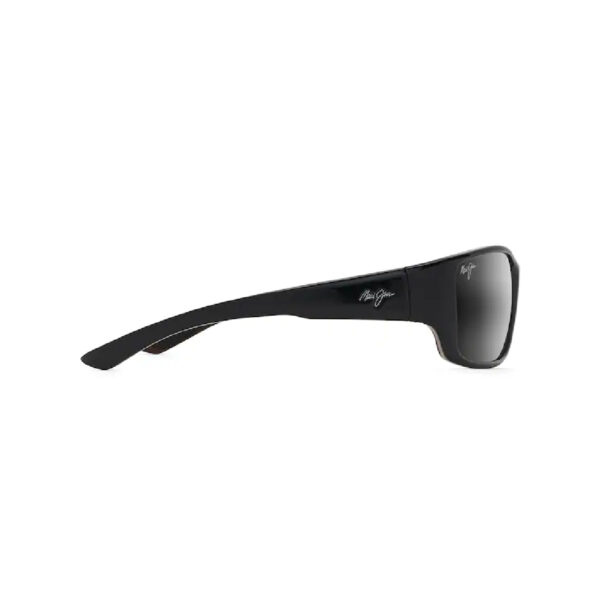 LOCAL KINE Noir Brillant Gris et Marron/Gris Neutre - MAUI JIM – Image 3