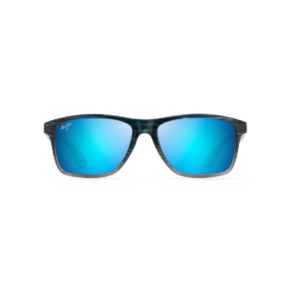 ONSHORE Bleu Noir Strié Dégradé/Blue Hawaï - MAUI JIM – Image 2