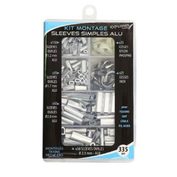 Kit Montage Sleeves Simples + Cosses - EXPLORER TACKLE