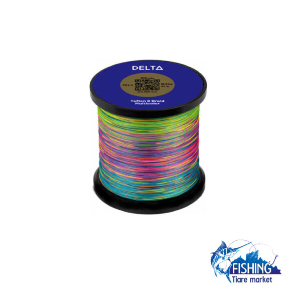 Tresse 8 Brins Multicolore 1000 m - DELTA