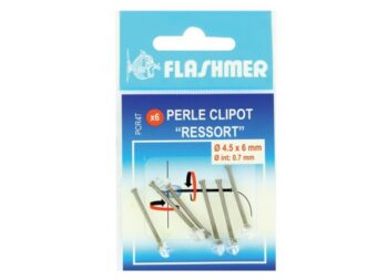 Perle Clipot Ressort 7x10 mm - FLASHMER
