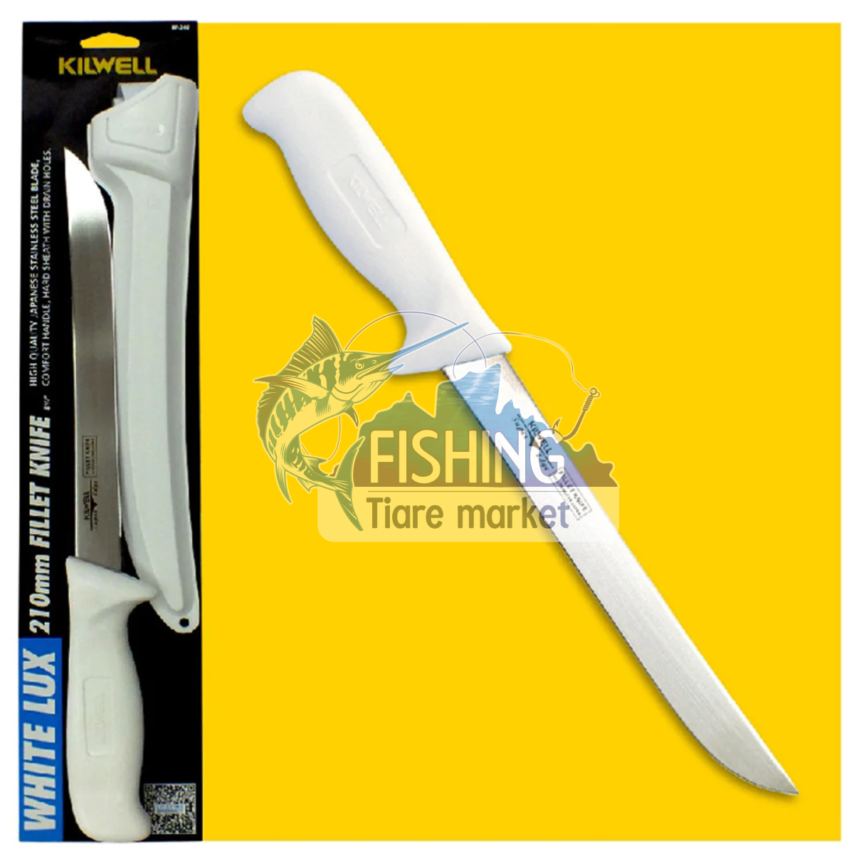 Couteau Whitelux Fillet Lame 210 mm - KILWELL