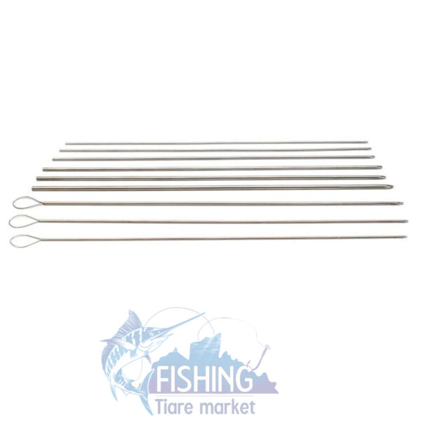 Complete BIG Set of 5 Needles – three Big Threading and the X-Large and Large Loop Splicing Needles