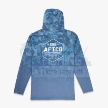 OG Camo AOP UVX Hood - AFTCO