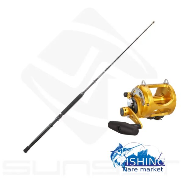 Combo Makaira 80WII + Baroudeur Tuna Master + Tresse Hollow Core
