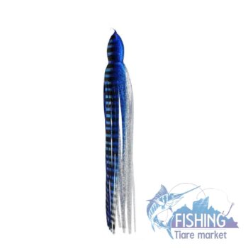 222 Argent/Rayé Noir et Bleu Fin - BLUE OCEAN