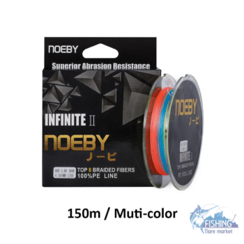 Tresse Infinite Line X8 PE 300 m Jaune - NOEBY
