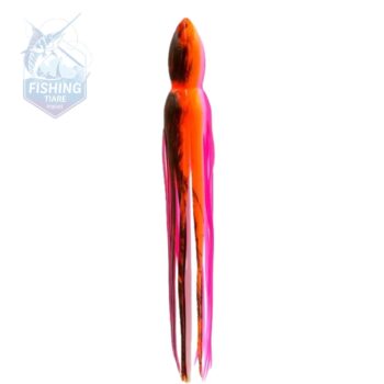 403 - Violet Rose Orange motif Noir