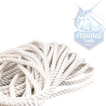 Cordage 3 Torons Polyamide Blanc Ø 12 mm