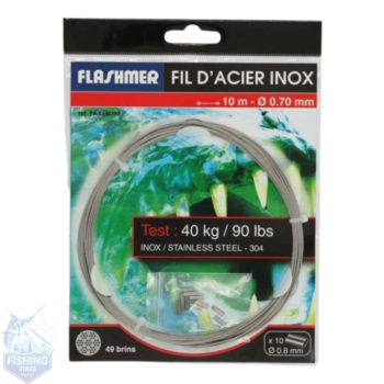 Fil d'Acier Inox 49 Brins 10 m - FLASHMER
