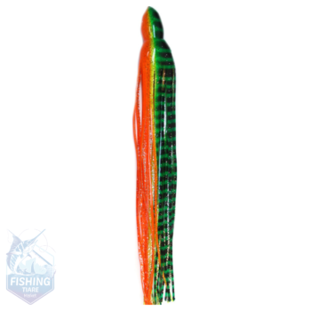 S5 13" Green Orange Tiger - BLACK BART