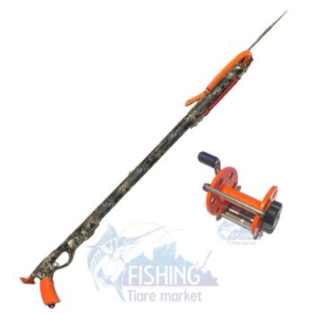 Fusil 1.0 Camou Anaconda Double Sandow avec Moulinet Rempli - DENTY