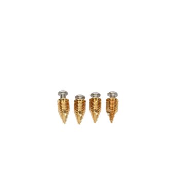 4 Inserts laiton autopercant M8