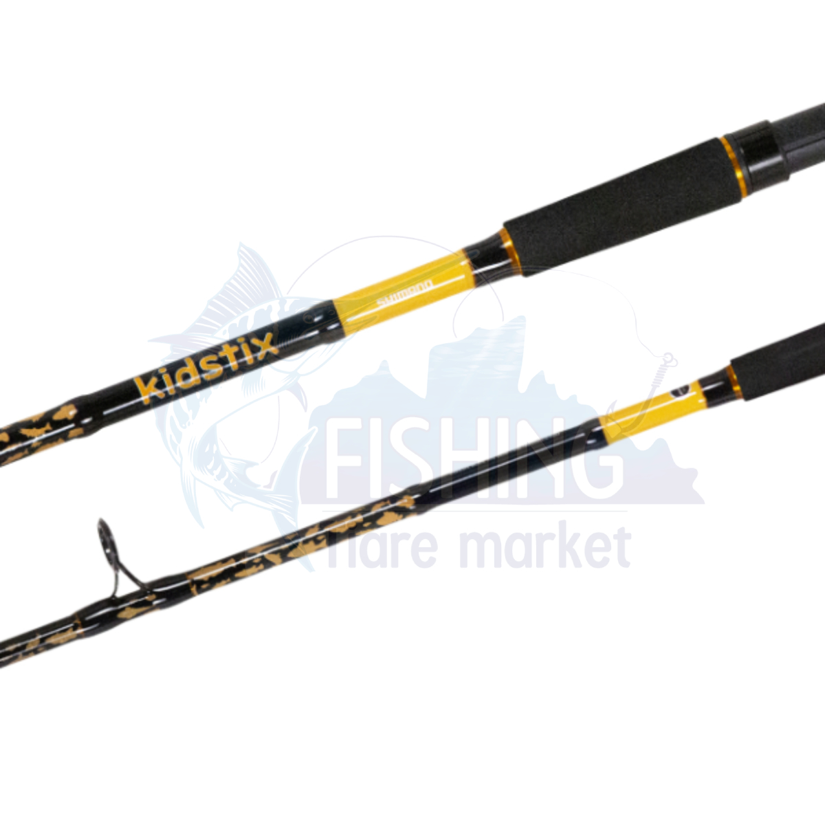 Kidstix Boy 6' 2 pc Spin Orange 1.83 m Line 3-6 kg - SHIMANO