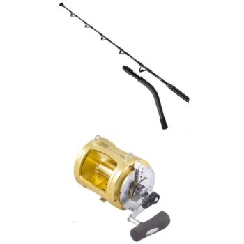 Combo Moulinet Tiagra 80 lb + Tiagra Hyper 80 lb