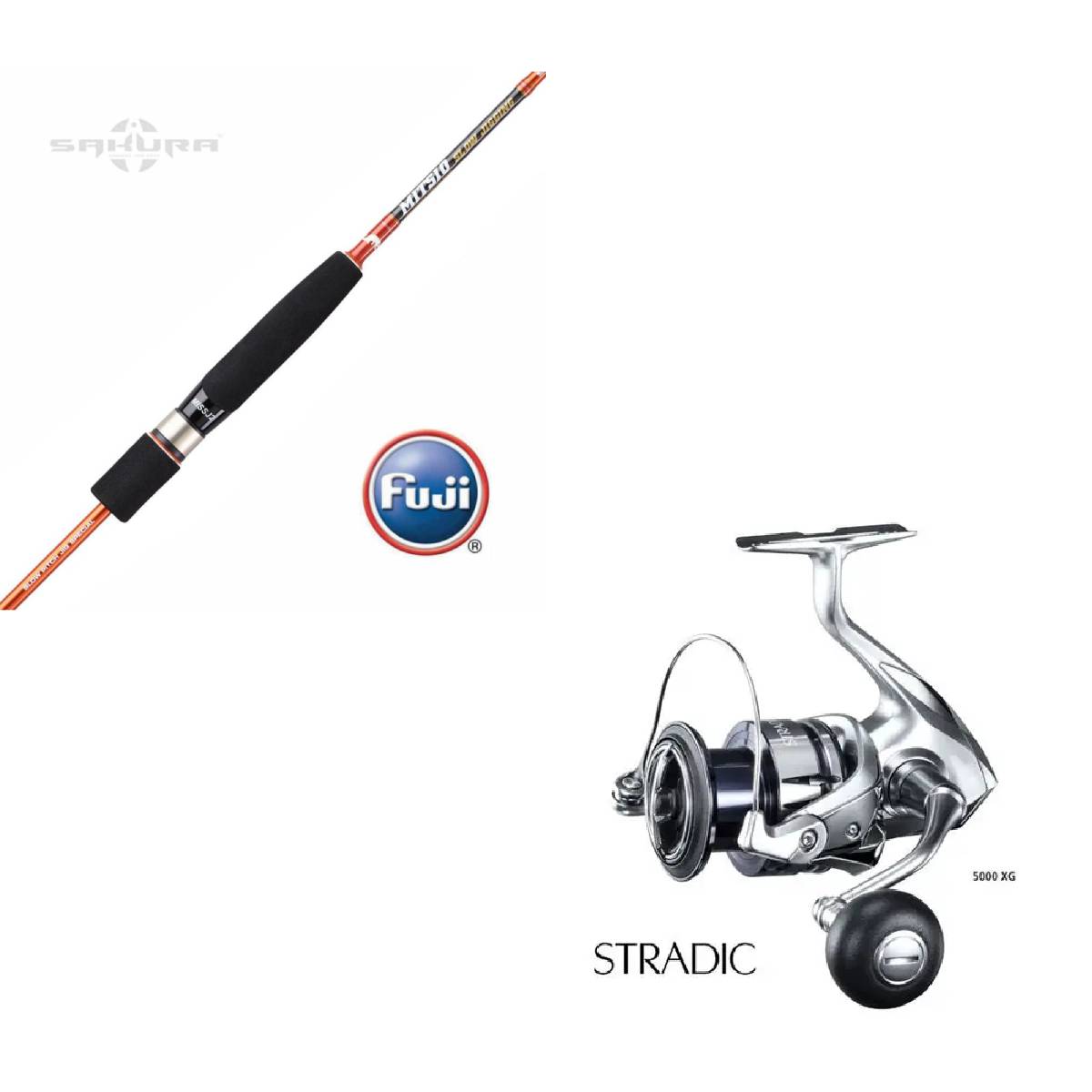 Combo Mitsio Slow 20lb + Stradic 5000XGL