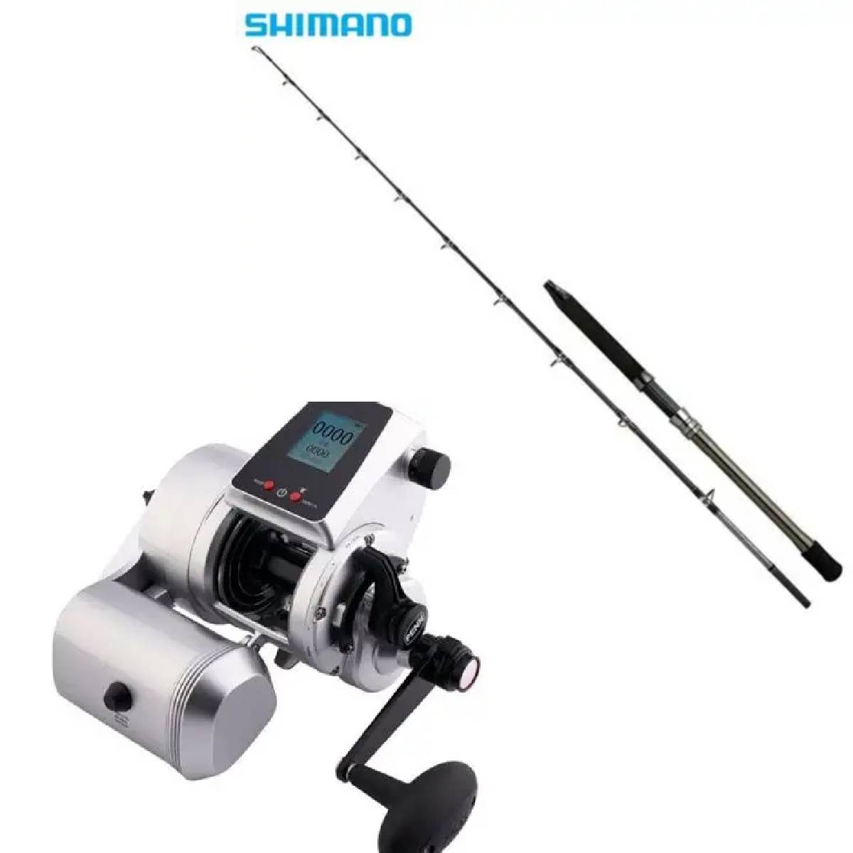 COMBO FATHOM 50 + ROD SPEEDMASTER AX SHIMANO + TRESSE 80lbs